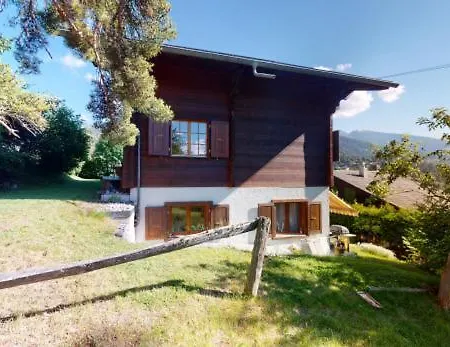 Chalet Spacious Chalet In Vercorin, Overlooking The Rhone Valley