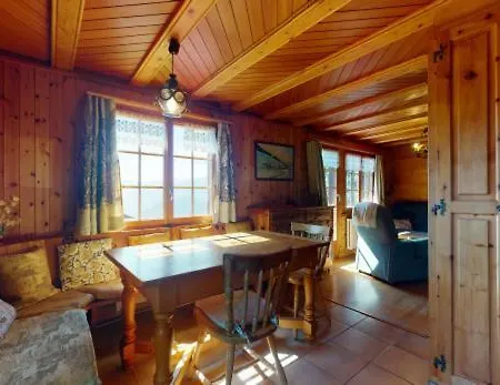 Chalet Spacious Chalet In Vercorin, Overlooking The Rhone Valley Vercorin