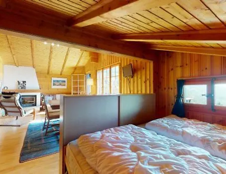 Spacious Chalet In Vercorin, Overlooking The Rhone Valley Alpesi faház